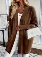 Charlotte | Gelaagde Open-Front Cardigan