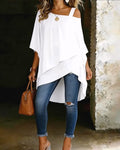 Amiyah™ Asymmetrische Blouse