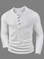 Wesley | Verfijnde Textuur Henley