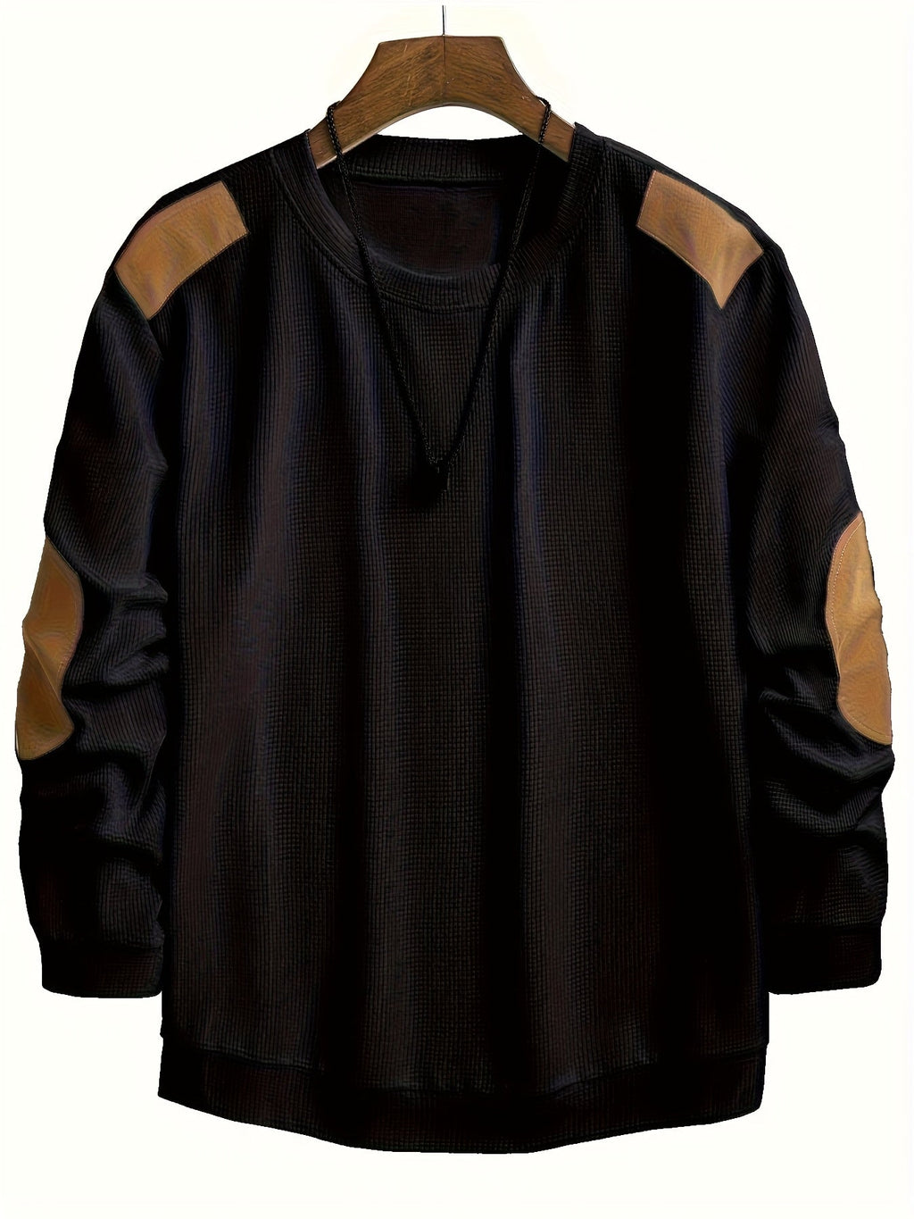 Desmond | Textured Contrast Pullover
