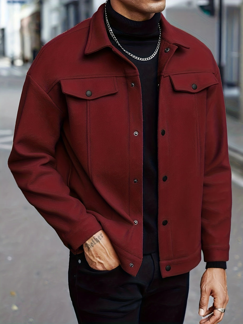 Dean | Verfijnde Casual Jas