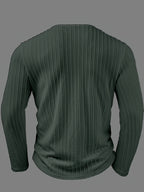 Wesley | Verfijnde Textuur Henley