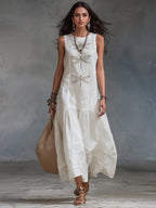 ROSAMOND | MOULELOZE MAXI-JURK