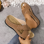 Marlene | Gevoerde Comfort Wedge Sandalen