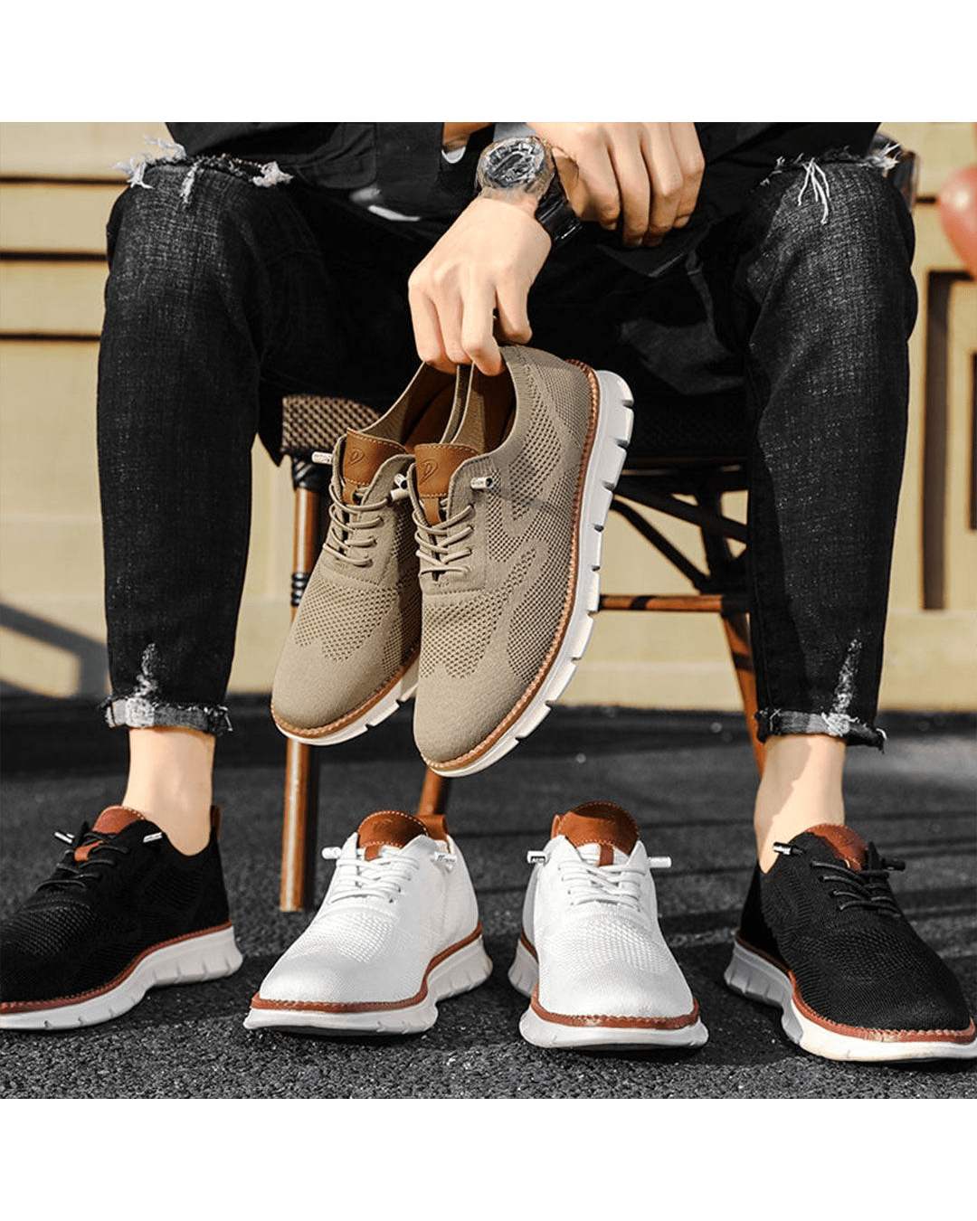 Thomas | Comfortabele Sneakers voor Elke Dag