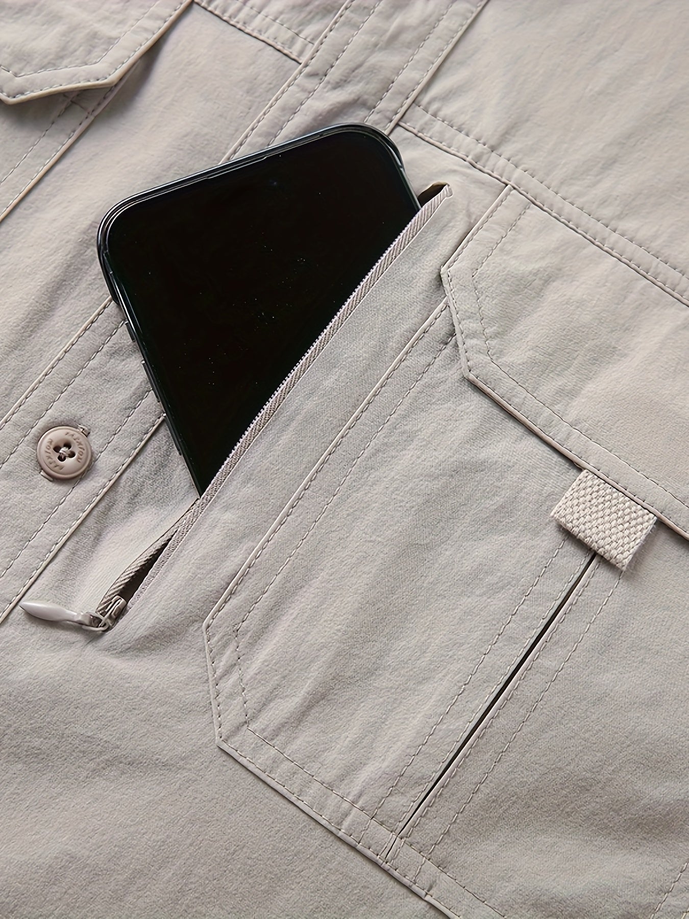 Damon | Robuuste Multi-Pocket Utility Shirt