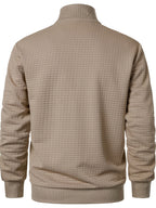 Griffin | Textured Zip-Up Jacket