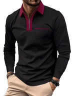 Fletcher | Verfijnde Zip-Kraag Polo Shirt