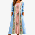 ROSALIE | VINTAGE ROZEN TUIN PATCHWORK JURK