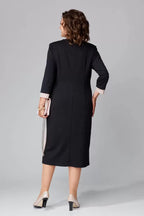 Alexa™ Elegante V-hals jurk