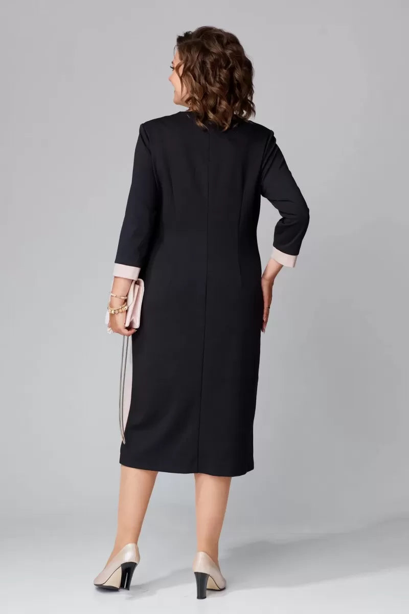 Alexa™ Elegante V-hals jurk