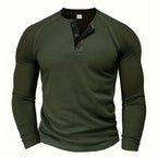 Jasper | Klassieke Knopsluiting Henley