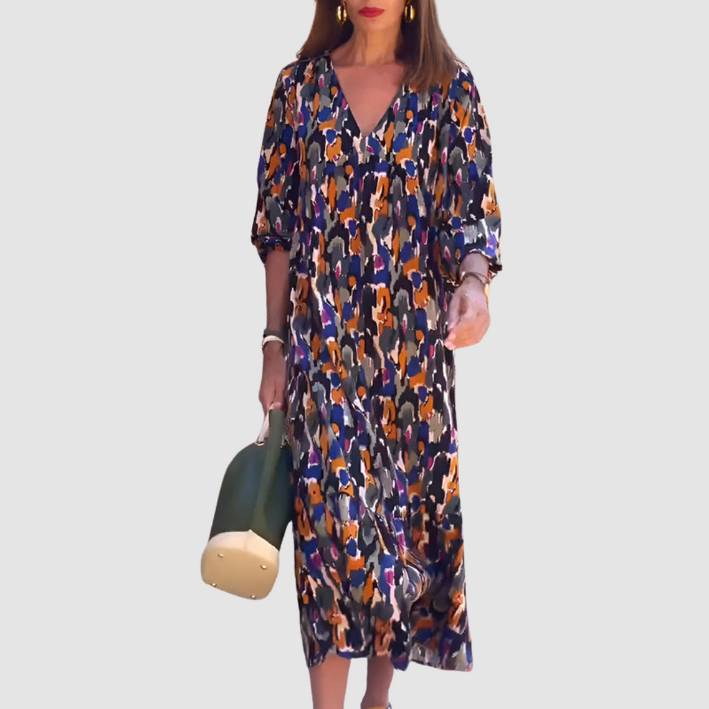 Frances™ V-Hals Jurk