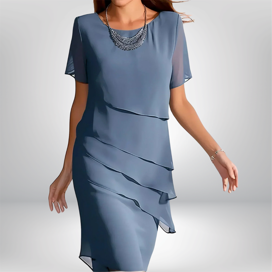 Pamela | Klassieke Elegante Dagelijkse Jurk