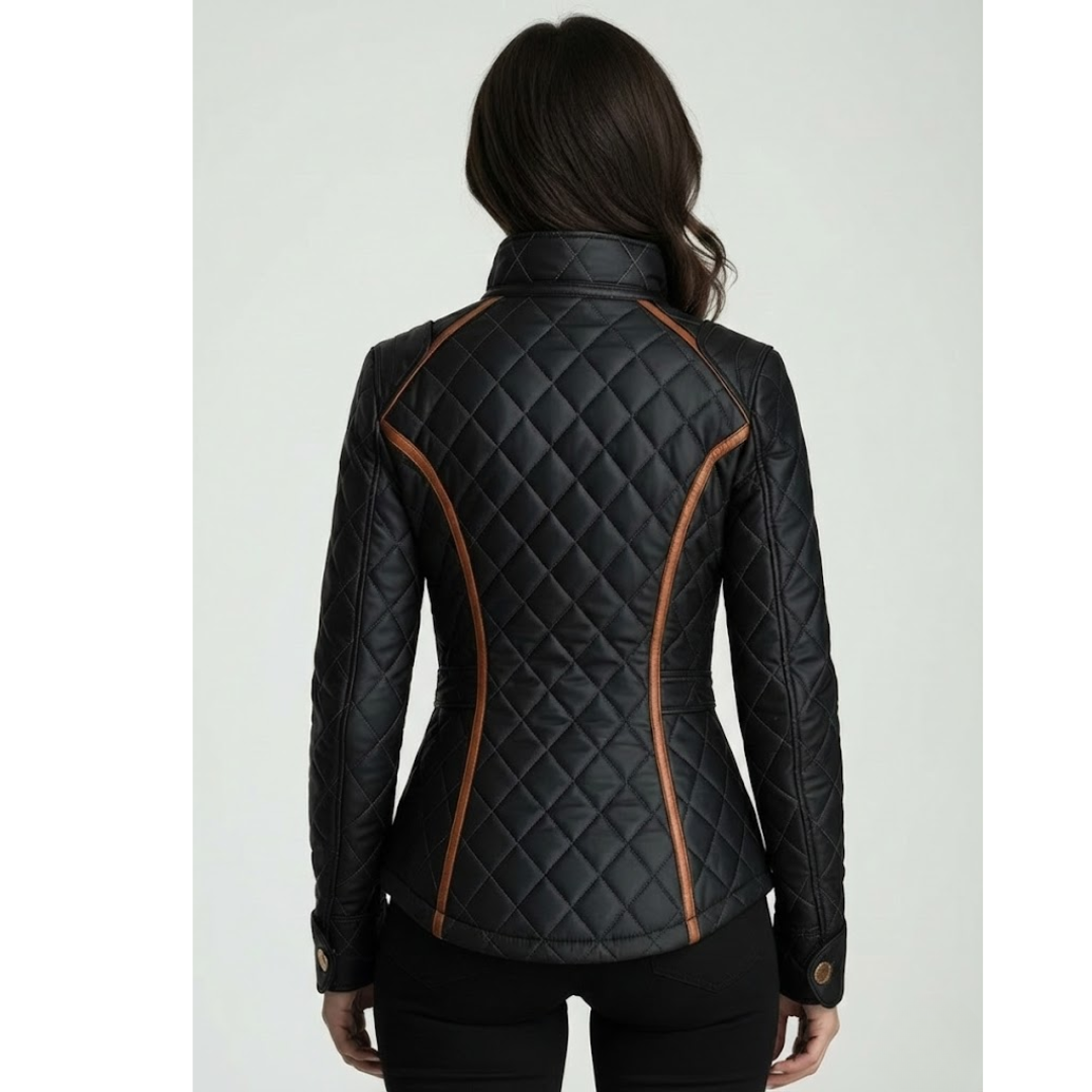 Leatrice™ Diamantgequilt Lined Jacket
