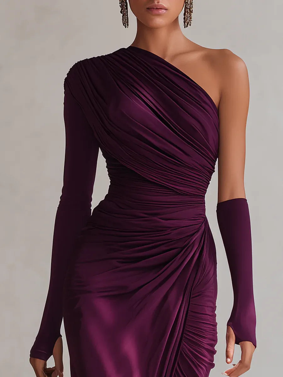 Rhianna™ Elegante Maxi Jurk + Mouw