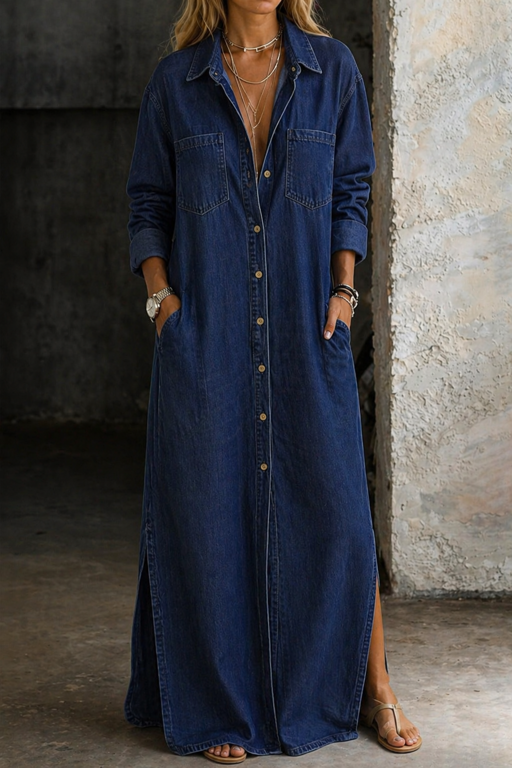 THEODORA | DENIM KNOPENKLEDING