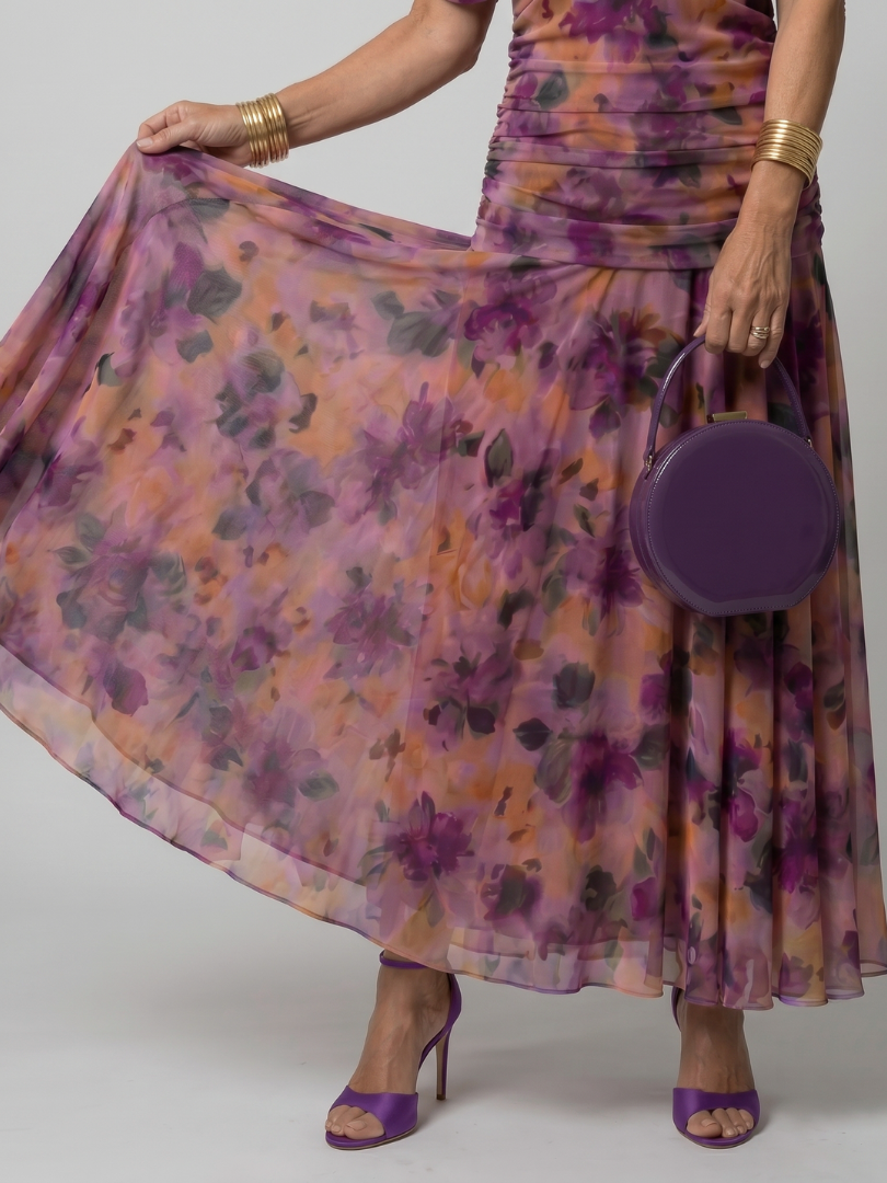 Calen™ Off Shoulder Flow Midi Jurk
