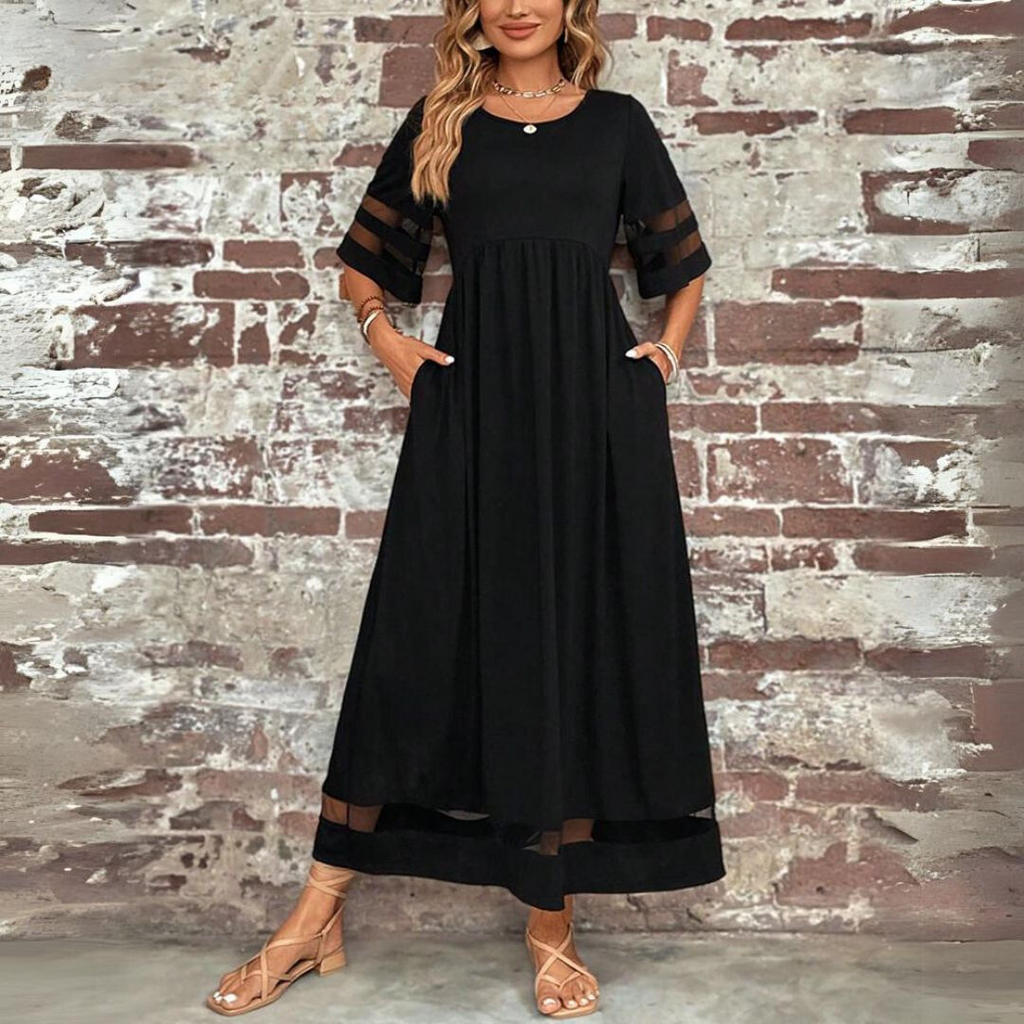 Elowen | Elegante Vloeiende Maxi Jurk