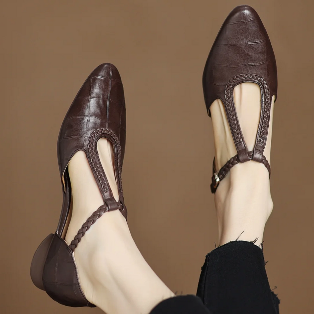 Danielle | Klassieke Comfort Schoenen met Bandjes