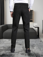 Foster | Op Maat Gemaakte Rechte Dress Trousers