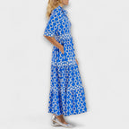 Sheena™ Kettingprint Midi-jurk