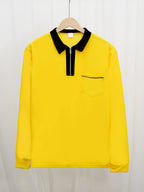 Fletcher | Verfijnde Zip-Kraag Polo Shirt