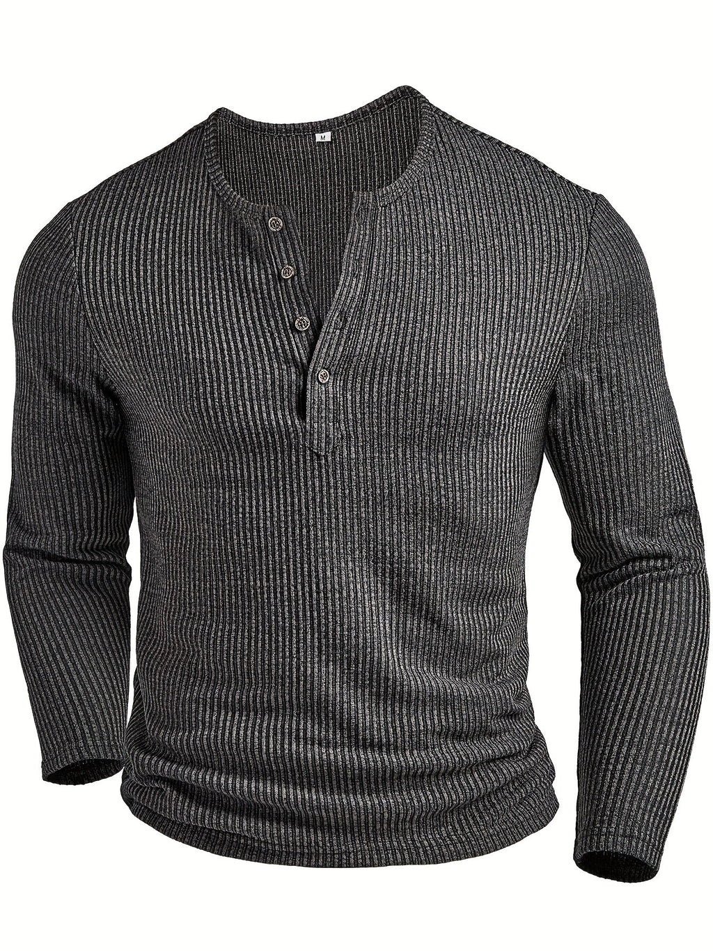 Callahan | Geribbelde Lange Mouwen Henley