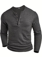 Callahan | Geribbelde Lange Mouwen Henley