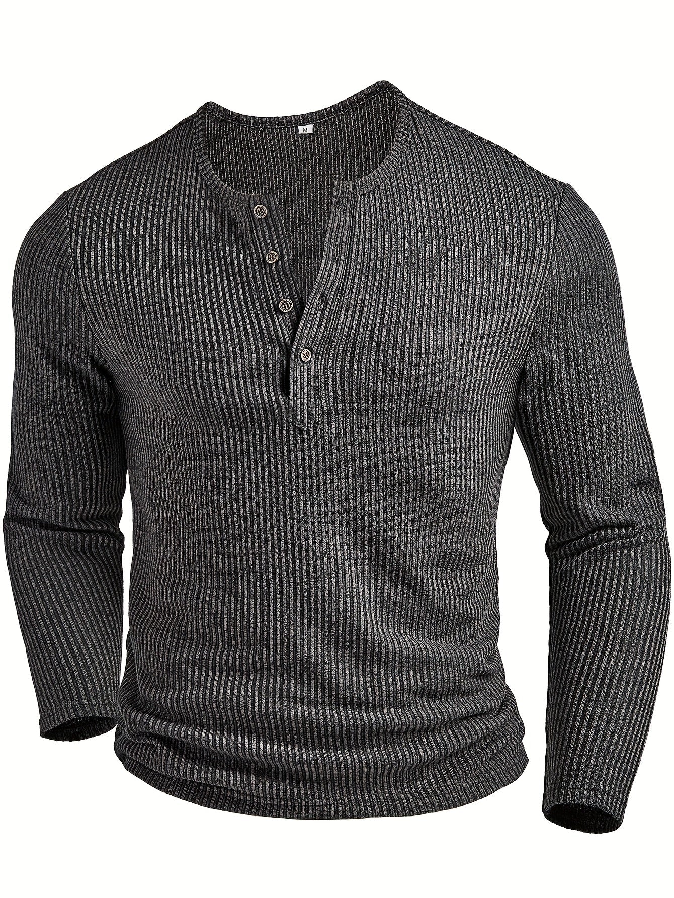 Callahan | Geribbelde Lange Mouwen Henley