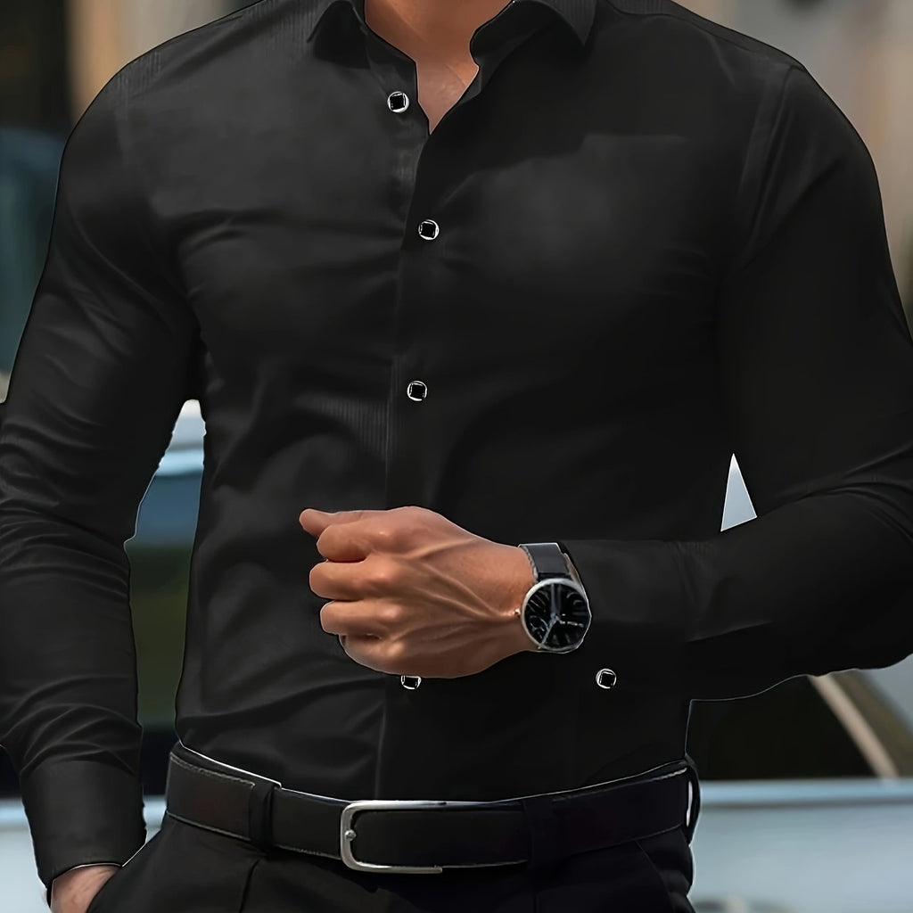 Quentin | Verfijnde Slim-Fit Overhemd