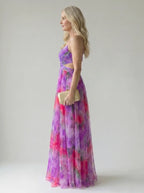 Isel™ Soft Wrap Maxi Jurk