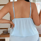 TRUDY | PYJAMA SET MET KANTEN RAND