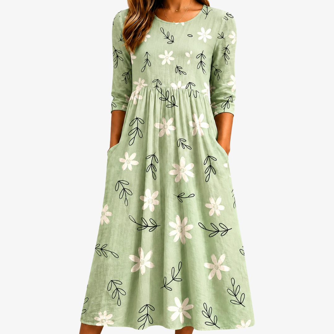 ELIZA | SAGE BLOSSOM EVERYDAY POCKET MIDI JURK