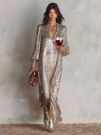 Allisha™ Elegante Maxi Jurk