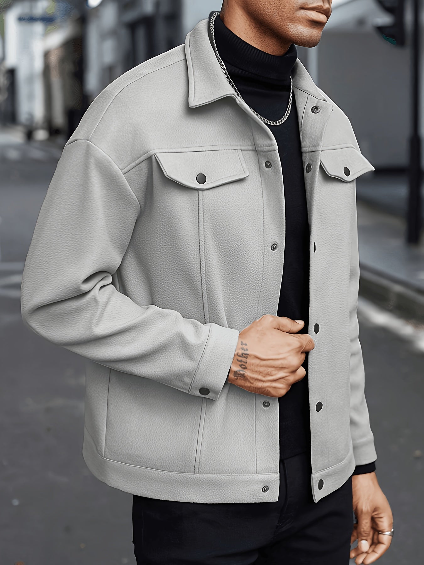 Lincoln | Klassieke Button-Up Jas