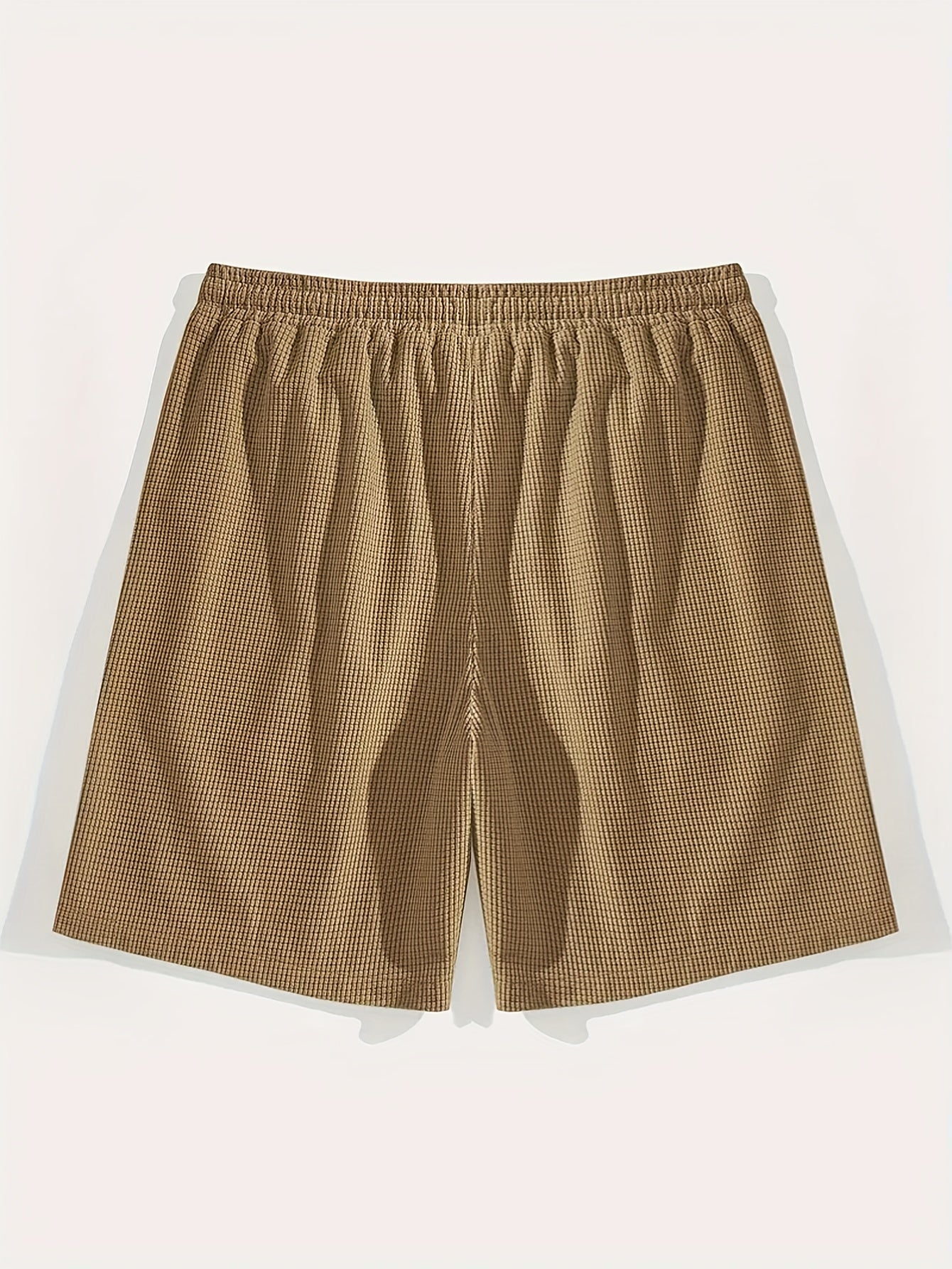 Harrison | Textured Drawstring Casual Shorts