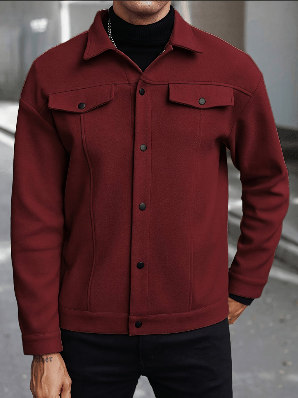 Lincoln | Klassieke Button-Up Jas
