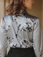 Monique™ Elegante Satijnen Blouse