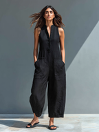 Lallie™ Elegante Mouwloze Jumpsuit