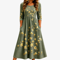 SOPHIA | SAGE BLOSSOM GRACE POCKET MIDI JURK