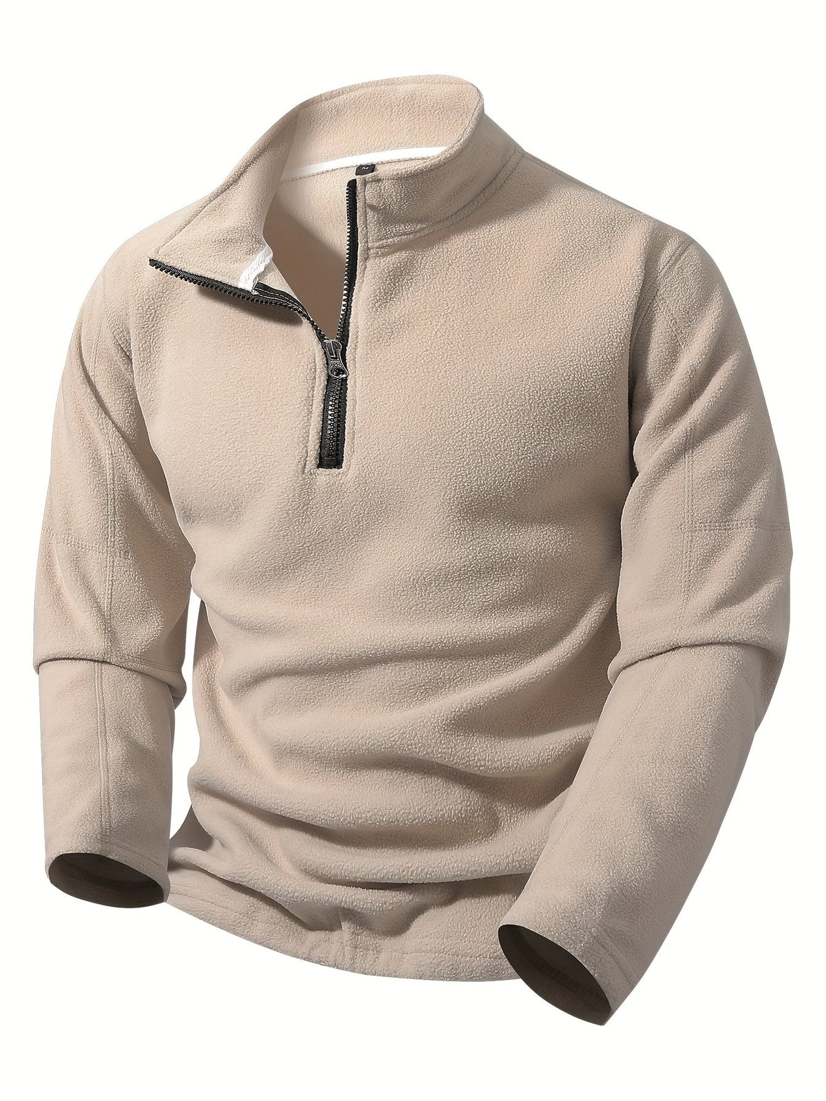 Foster | Staande Kraag Half-Zip Pullover