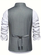 Jasper | Schuin-Knoop Notch Lapel Vest