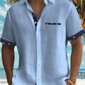 Bennet | Korte Mouwen Shirt aan Zee