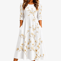 VIVIENNE | IVORE BLOSSOM GRACE POCKET MIDI JURK