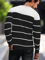 Bennington | Klassieke Gestreepte Crewneck Trui