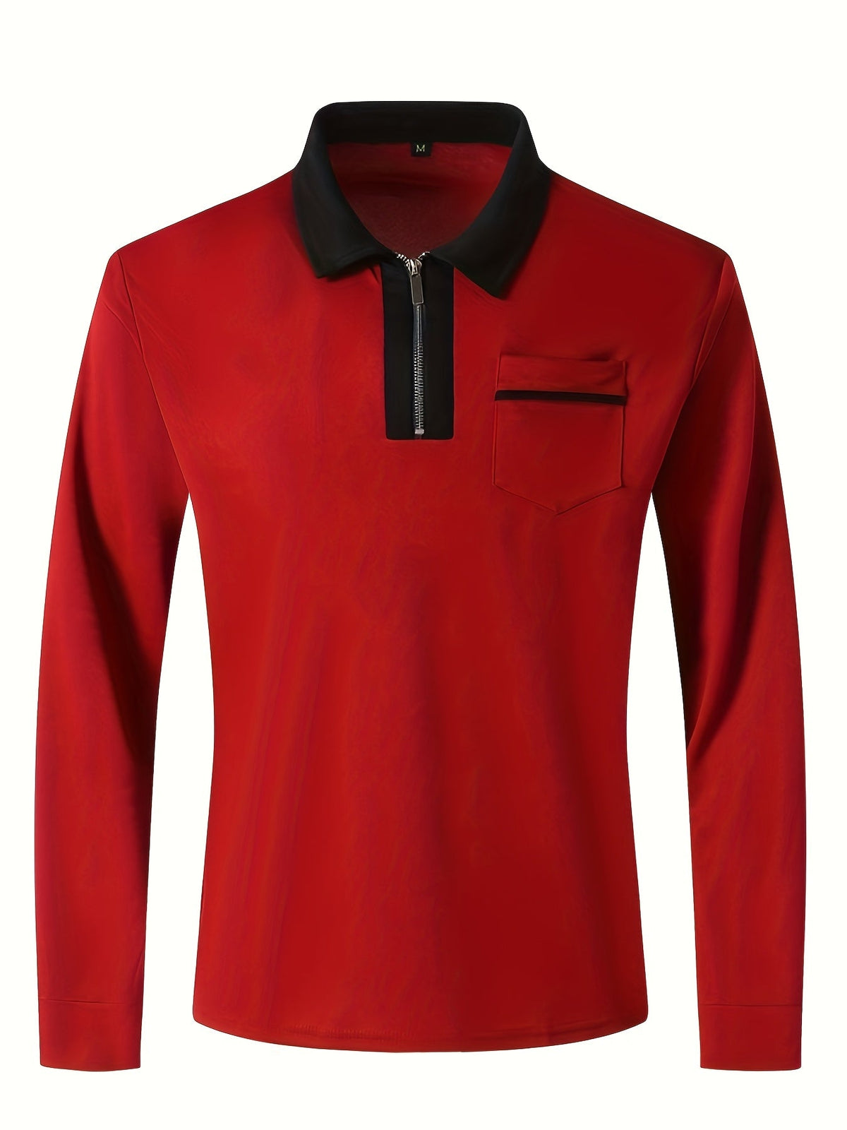 Fletcher | Verfijnde Zip-Kraag Polo Shirt