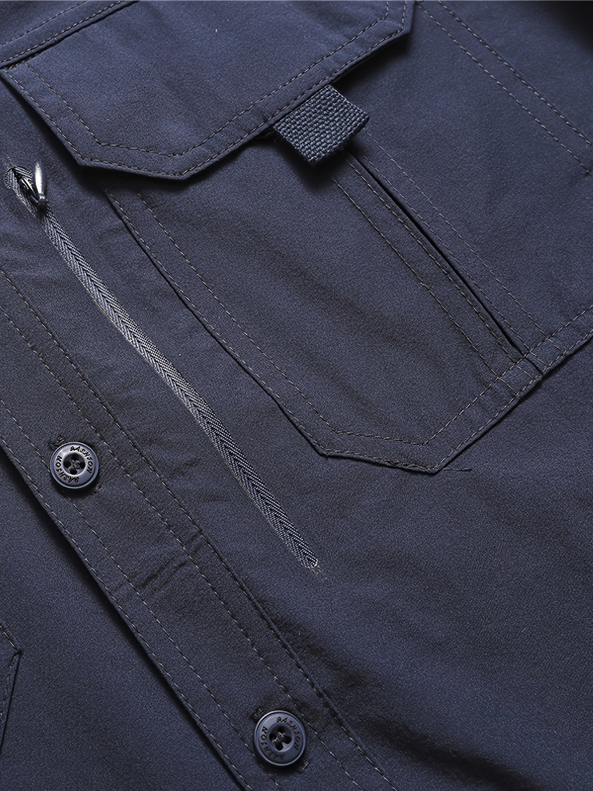 Damon | Robuuste Multi-Pocket Utility Shirt