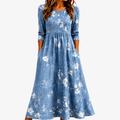 DAISY | BLUEBELL BREEZE FLORAL POCKET MIDI JURK