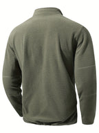 Foster | Staande Kraag Half-Zip Pullover